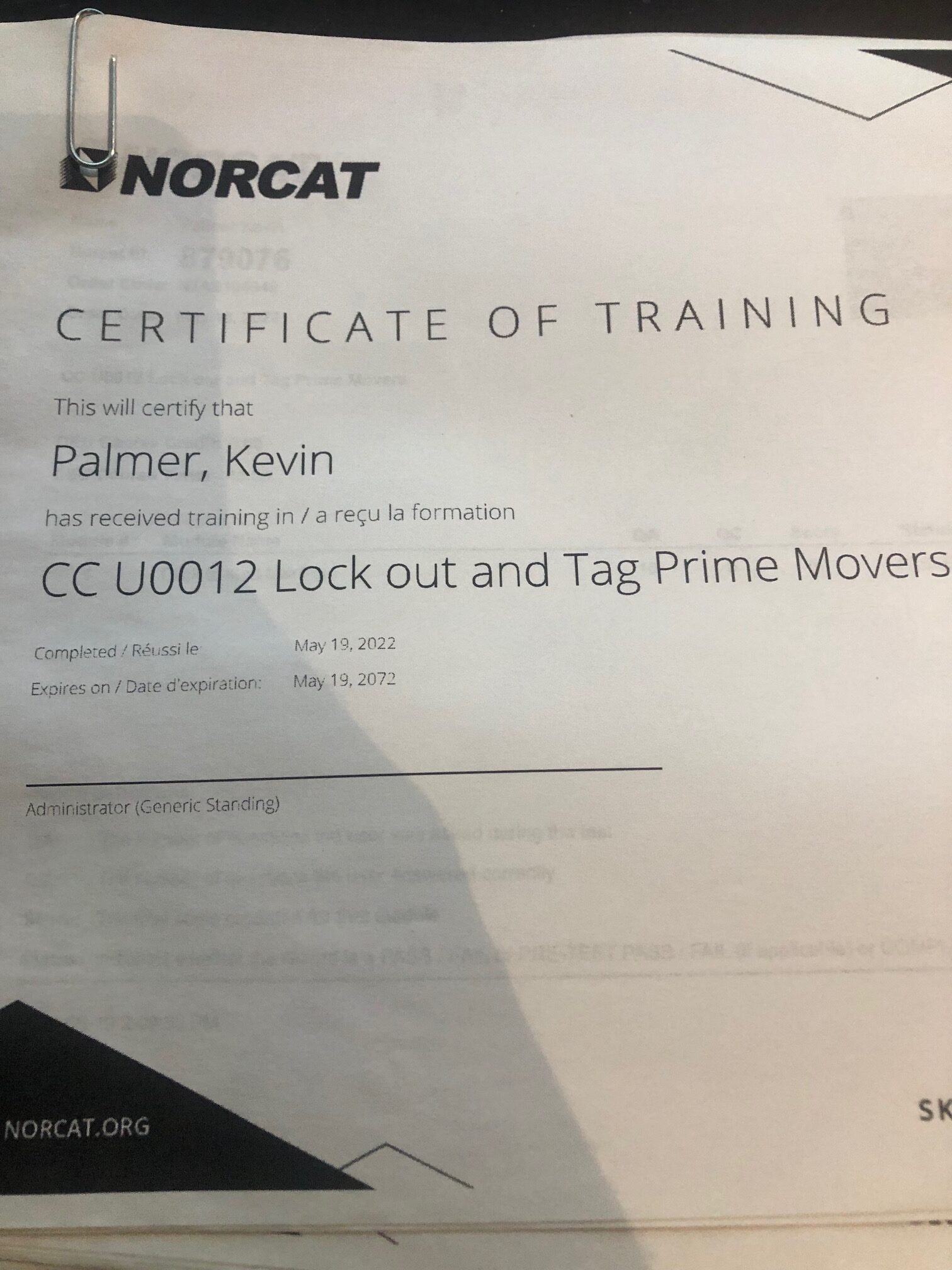 Norcat lockout web